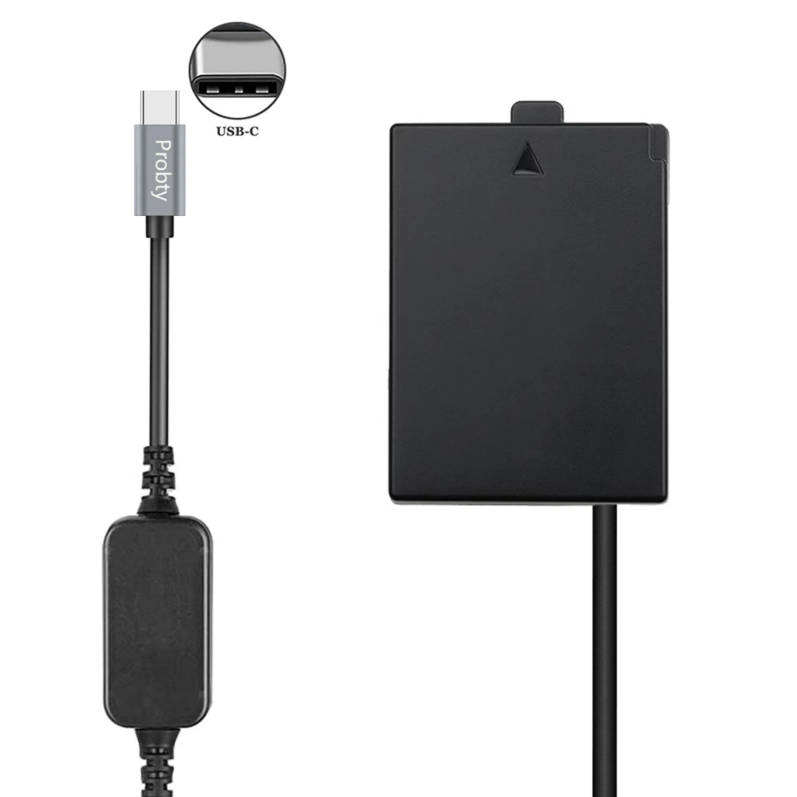 Dr-E10 Usb-C Lp-E10 Lp E10 Ack-E10 Dr-E10 Batteria Fittizia Per Canon Eos 1100D 1200D 1300D 1500D 2000D 3000D T3 T5 T6 X50 X70