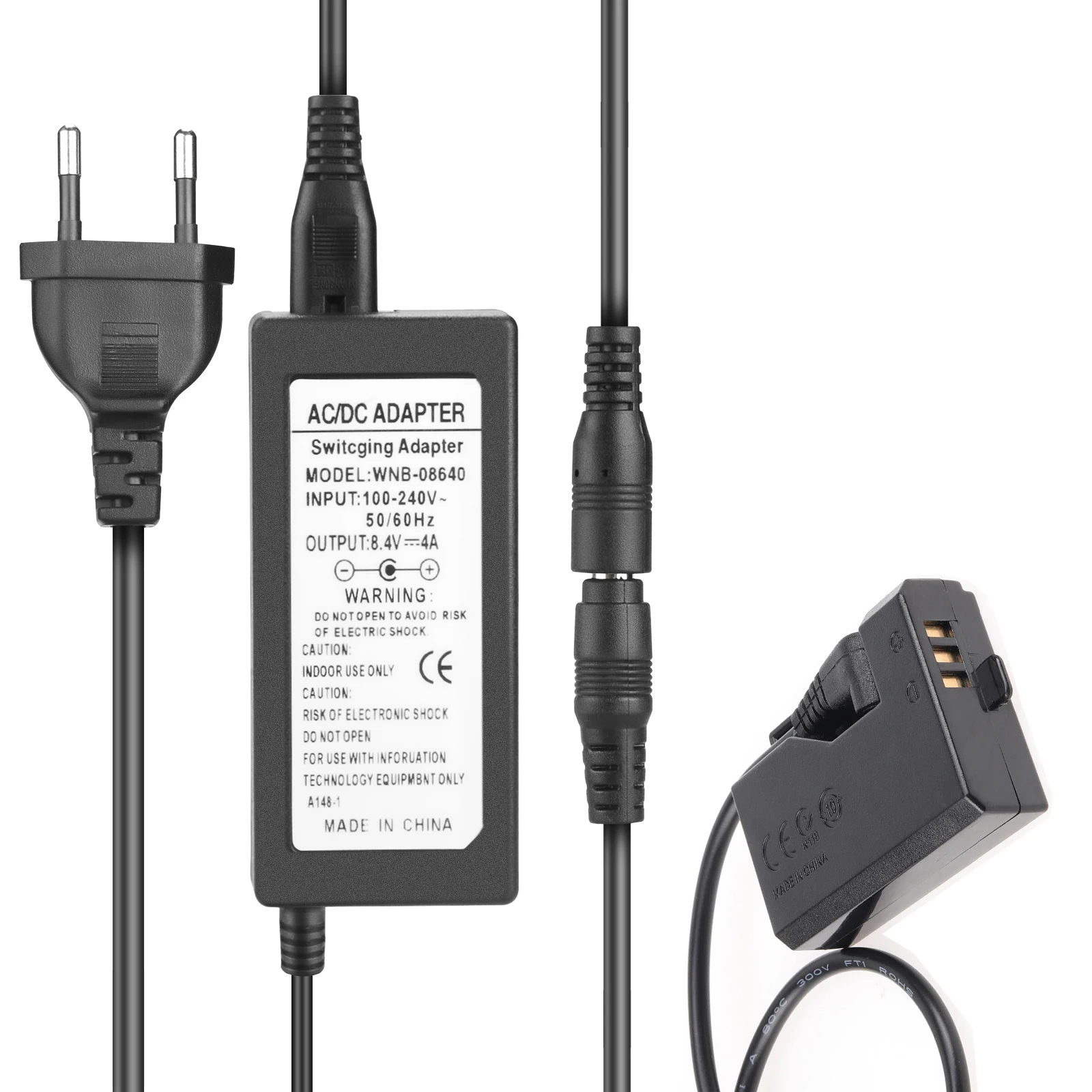 Ack-E10 Ack E10 Acke10 Lp-E10 Adattatore Di Alimentazione Ca Lp-E10 Batteria Fittizia Per Fotocamera Canon Kiss X50 Eos 1100D 1200D 1300D T3 Fotocamer