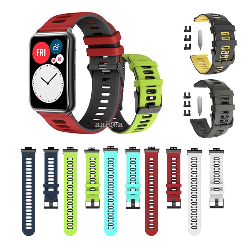 Cinturino In Silicone Per Huawei Watch Fit / Fit Nuovo/Cinturino Cinturino Regolabile Per Cinturino Huawei Watch Fit