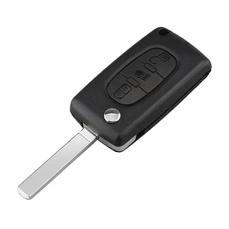 Wow 3 Pulsanti Car Flip Control Remote Key Fob Case Shell Per Citroen C2 C3 C4 C5 C6 Picasso
