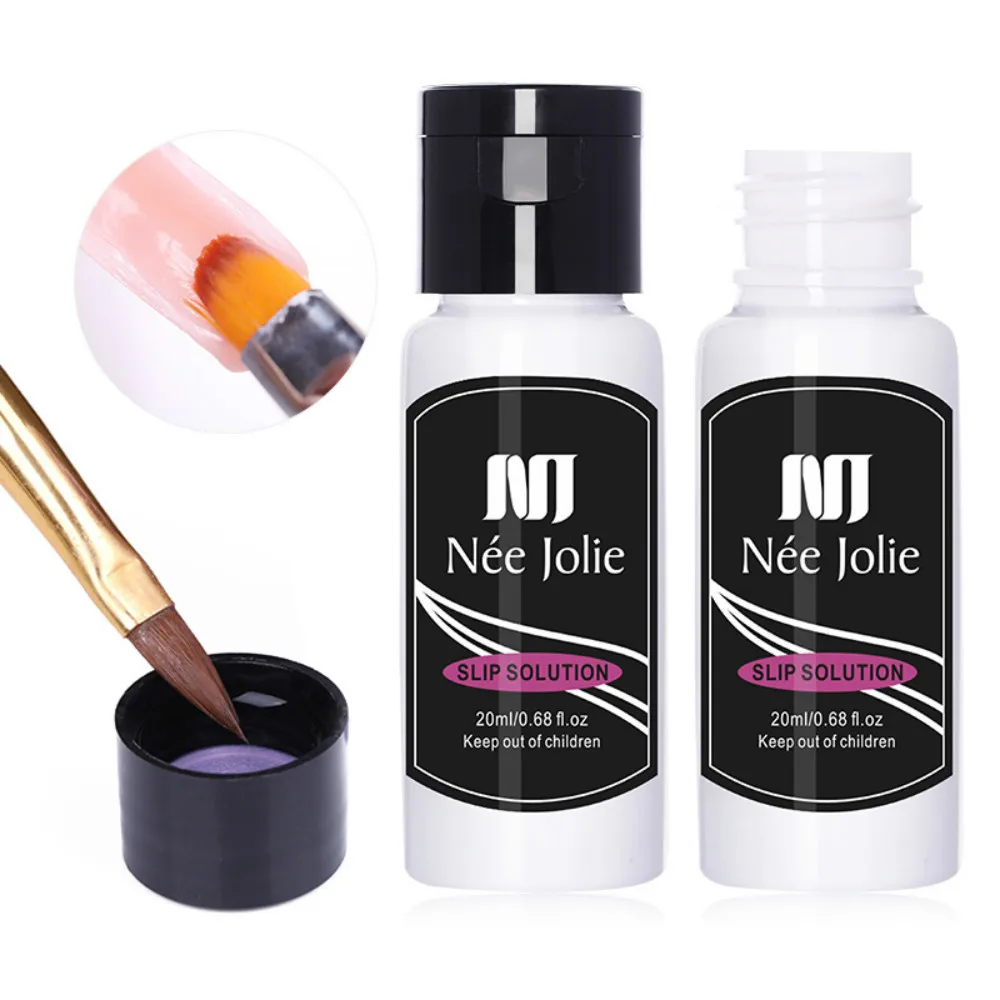 2023 Nuovo 20Ml Poly Polish Nail Gel Liquid Slip Solution Nails Quick Builder Nail Gel Nail Polish Permanent Clear Nail Art