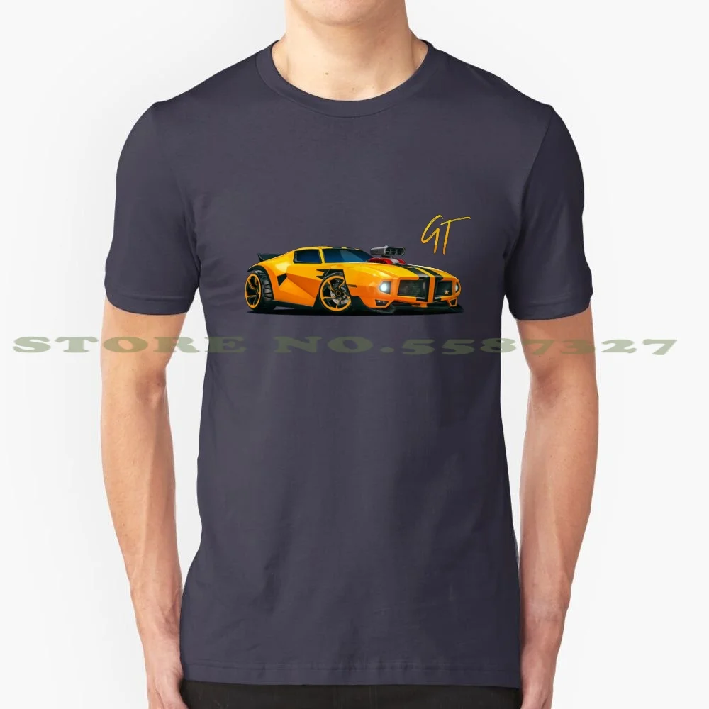 Dominus Gt Rocket Car Graphic Custom Funny Vendita Calda Tshirt Rocket League Gaming Esport Ball Soccer Goal Videogiochi Perché