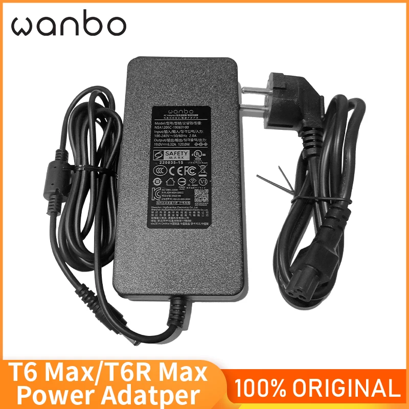 Wanbo T2 Max T4 T6 Max T6R Max Power Adapter Portatile