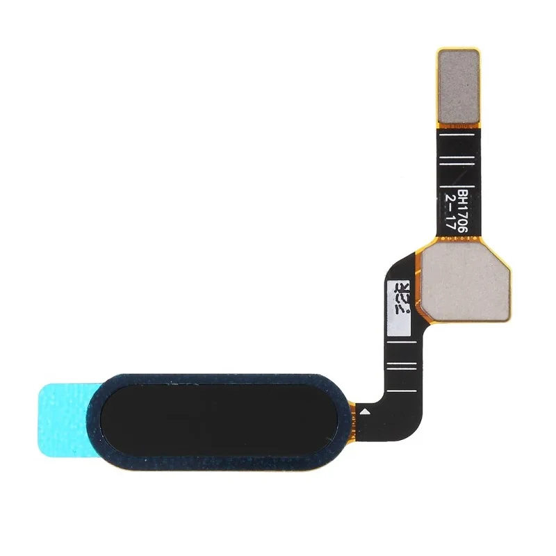 Per Htc U Ultra/Htc U Play/Htc U11/Htc U11 Life/Htc U11 Plus Colore Nero Tasto Home Tasto Impronta Digitale Cavo Flessibile