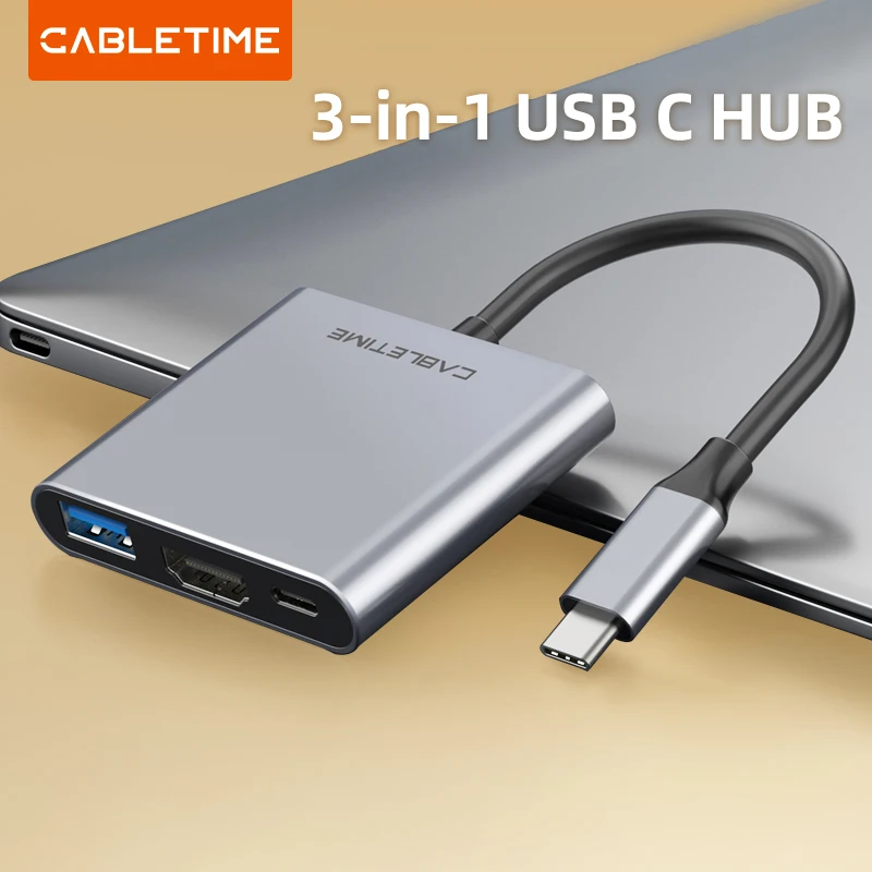 Cabletime Switch Dock Hdmi Tv Hub Per Nintendo Switch 4K Usb-C Vga Hub Per Macbook Pro Matebook X Huawei Mate 30 Nintendo C037