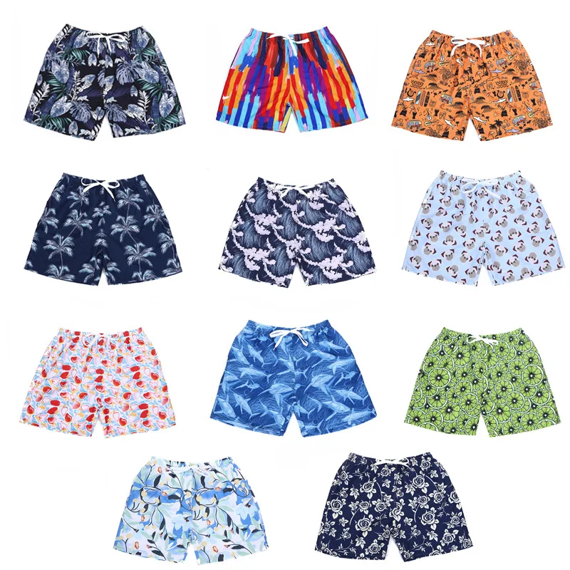 2024 New Summer Cartoon Mens Beach Shorts Quick Dry Bermuda Masculina Swimwear Men Costume Da Bagno Per Uomo Drop Ship
