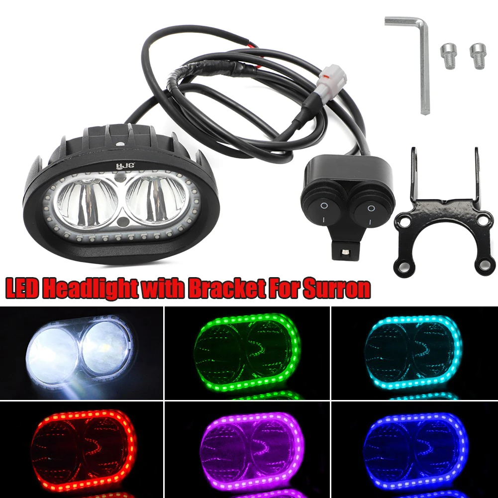 Upgrade Head Light Switch Plug Per Sur Ron Faro Anteriore/Staffa Sur-Ron Head Light Suron Light Bee X Dirt Bike