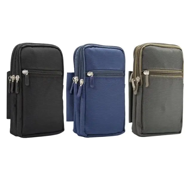 Per Ulefone Armor 24 Armor 23 Ultra Armor 22 Armor X12 Pro Armor X13 Custodia 7.2 "Nylon Borsa A Tracolla Universale Arrampicata Marsupio