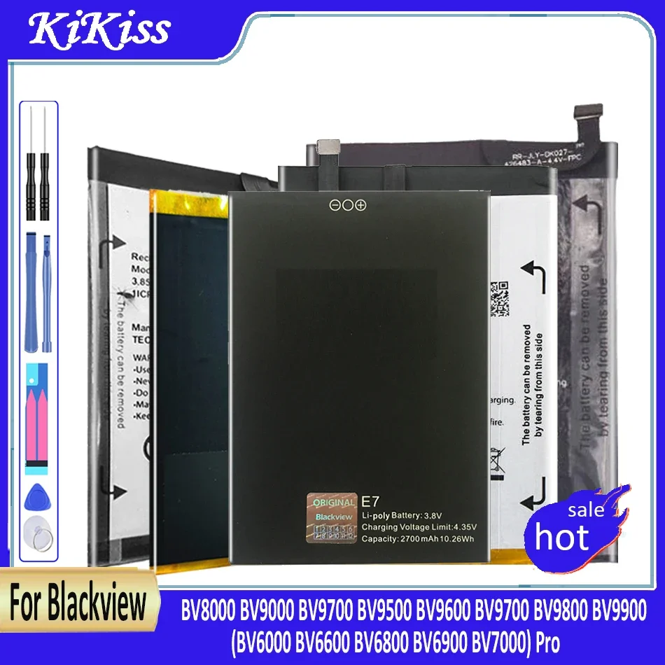 Batteria 13000Mah Per Blackview Bv6000 Bv6600 Bv6800 Bv6900 Bv7000 Pro Bv8000 Bv9000 Bv9500 Bv9600 Bv9700 Bv9800 Bv9900