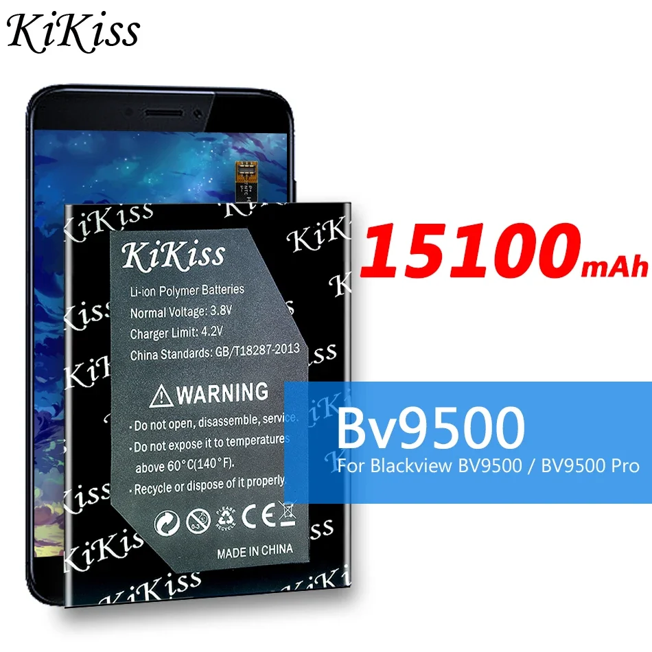 Batteria Per Blackview Bv7000 Bv8000 Bv9500 Bv6000 Pro, Batteria Del Telefono Per Blackview A10 A20 A30 Bv9000 Bv9800 Bv9900 Bv9700 Pro