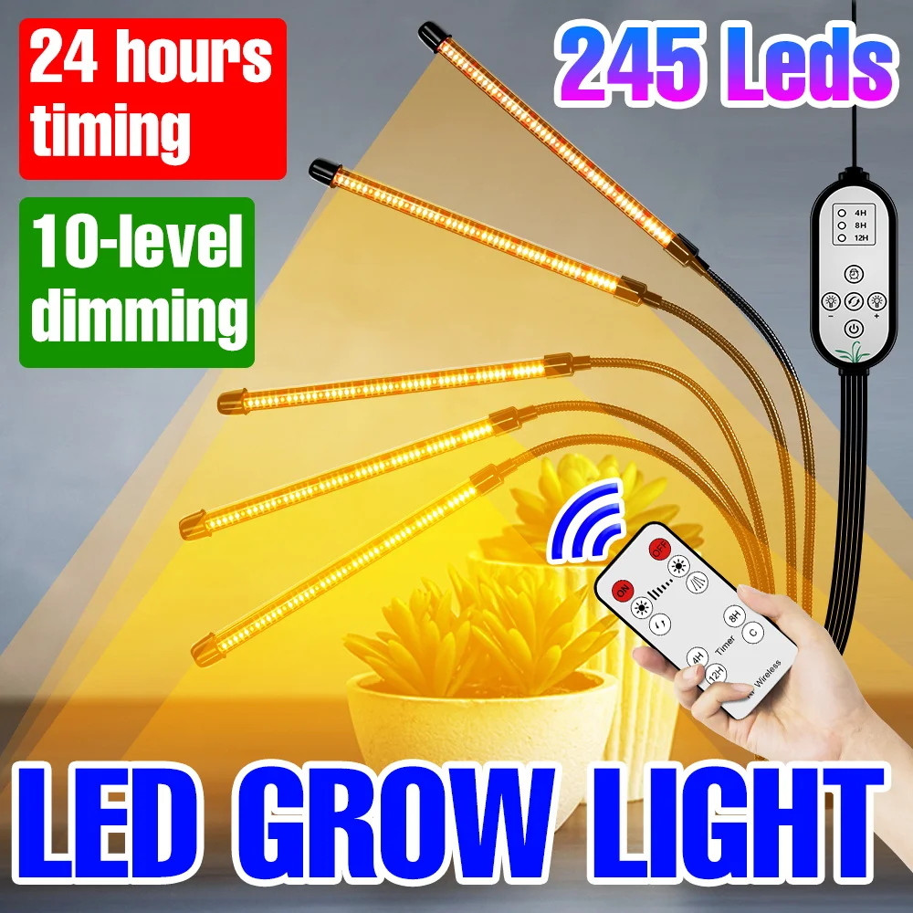 Usb Led Grow Light Phyto Lamp Plant Led Lights Serra Hydroponics Growing System Per Indoor Flower Seedling Grow Tent Box