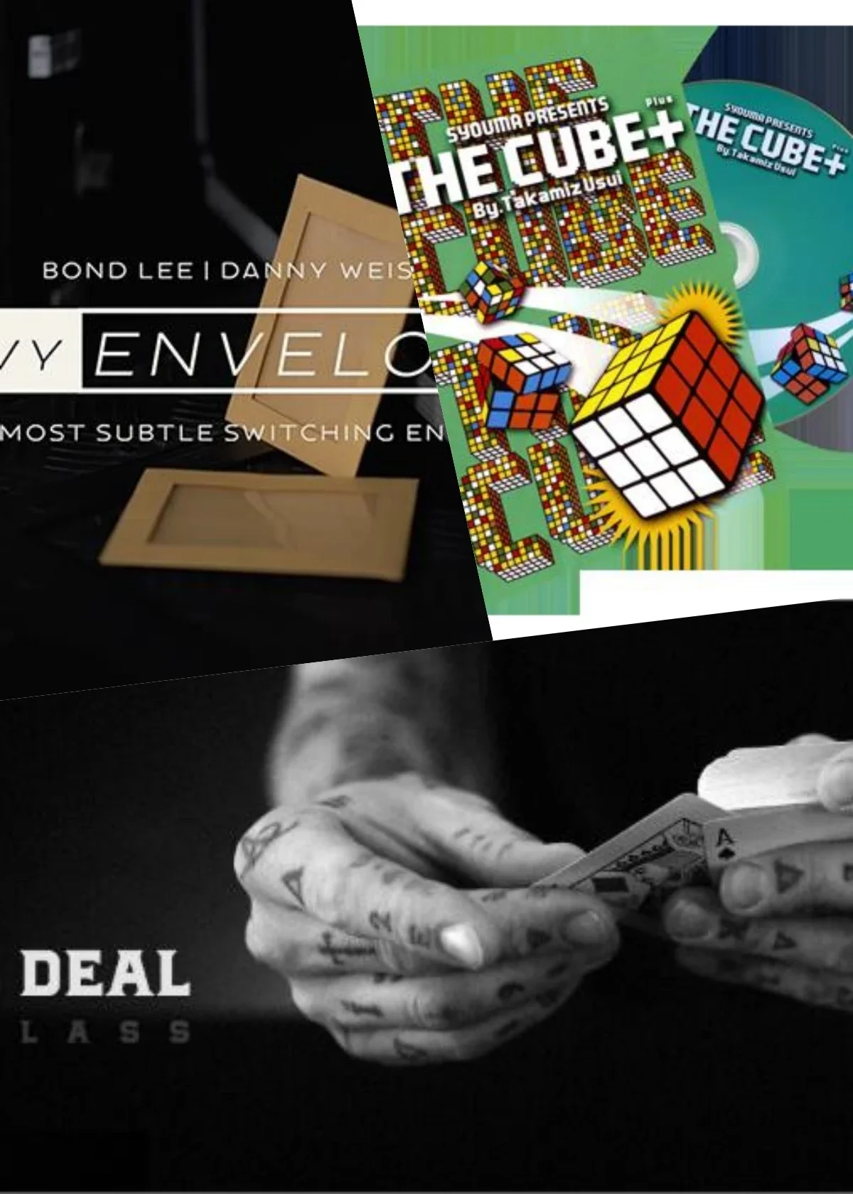 Busta Ivy Di Johnny Weiser & Bond Lee,The Cube Plus Di Takamitsu Ussui, The Greek Deal Masterclass Di Daniel Madison -Magic