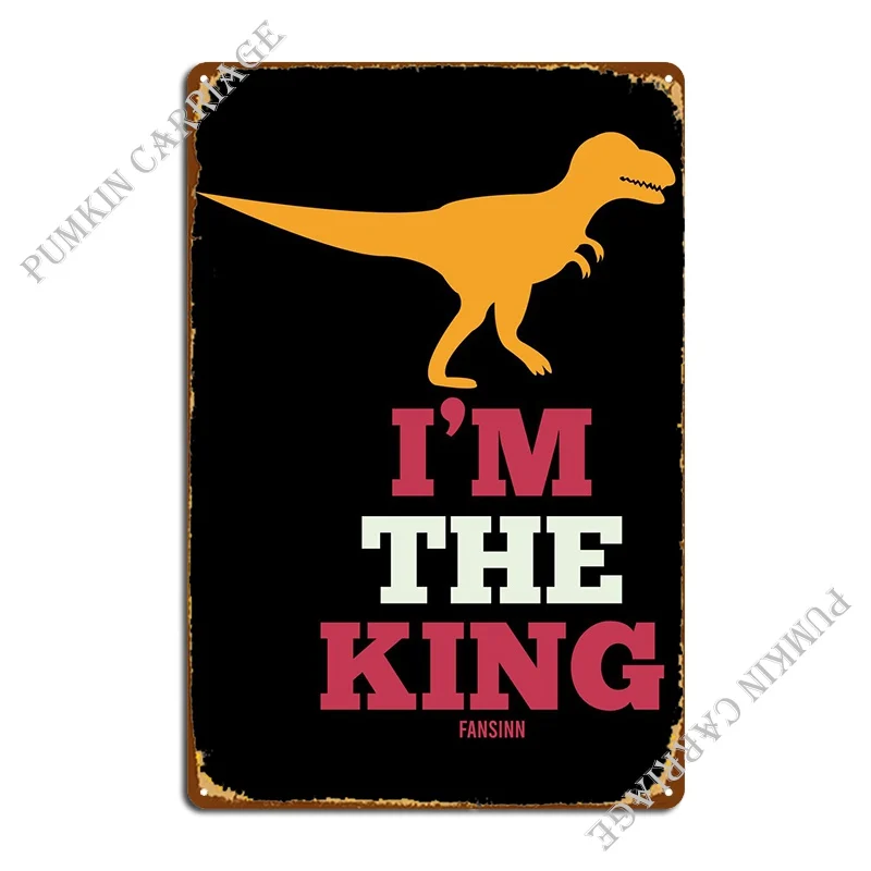 Dinosaur Paleontology Scie Metal Sign Garage Cinema Home Club Tin Sign Poster