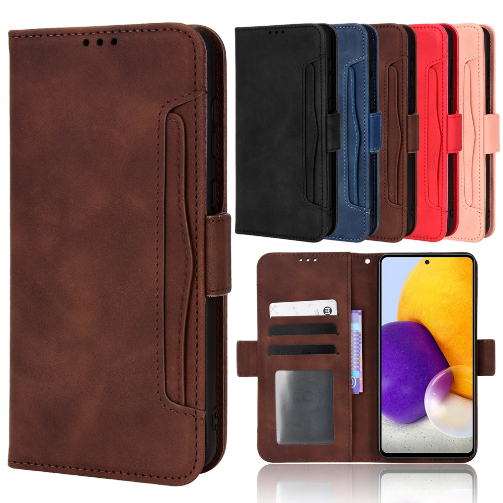 New Leather Cases For Doogee S59 Pro Case For Doogee S88 Plus Pro Wallet Flip Plain Minimalist Smartphone Cover