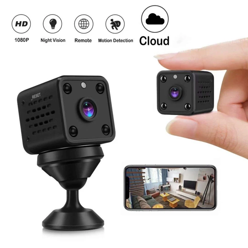 Bmad Mini Smart Camera Wifi Remote Wireless Monitoring 1080P Ip Camara Vigilancia Wifi Security Protection Telecamera Di Sorveglianza