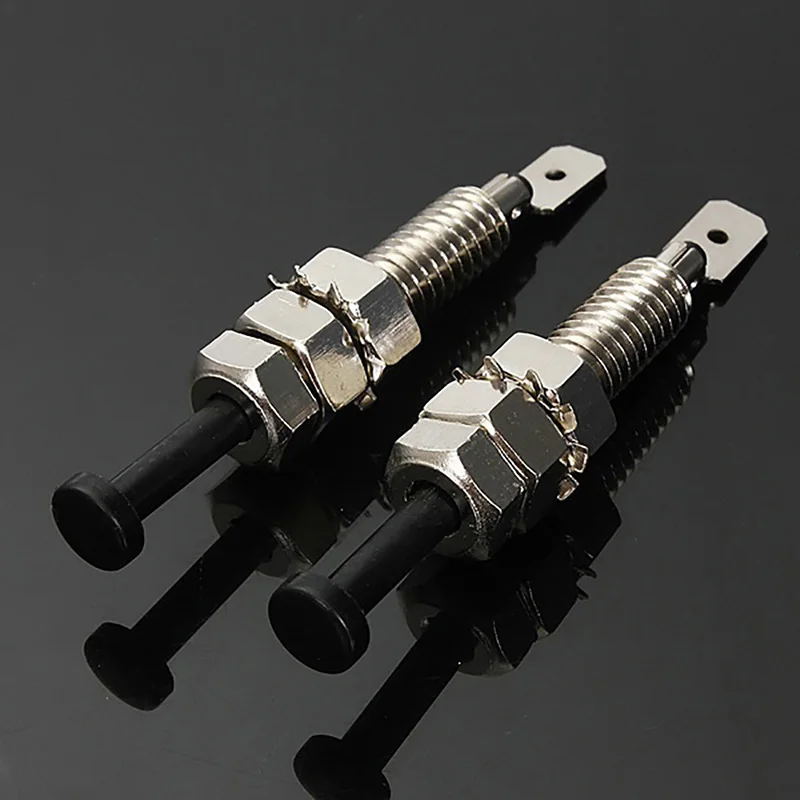 2 Stuks Hood Deur Pin Schakelaar Verstelbare Alarm Licht Kap Schroef Universele Auto Alarm Security Verstelbare Auto Truck
