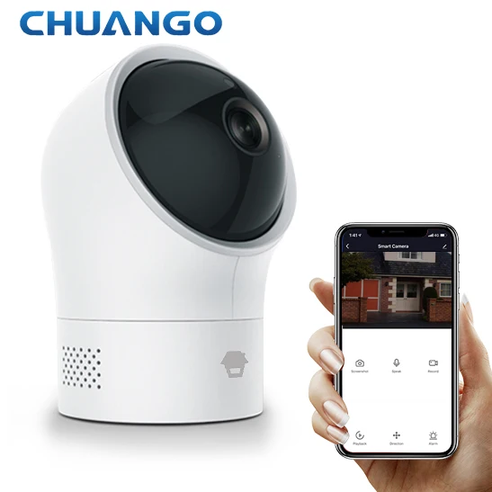 Pt-300Q Smart Home Security Wifi Camera Originale Chuango Motion Detector Baby Cry Detection