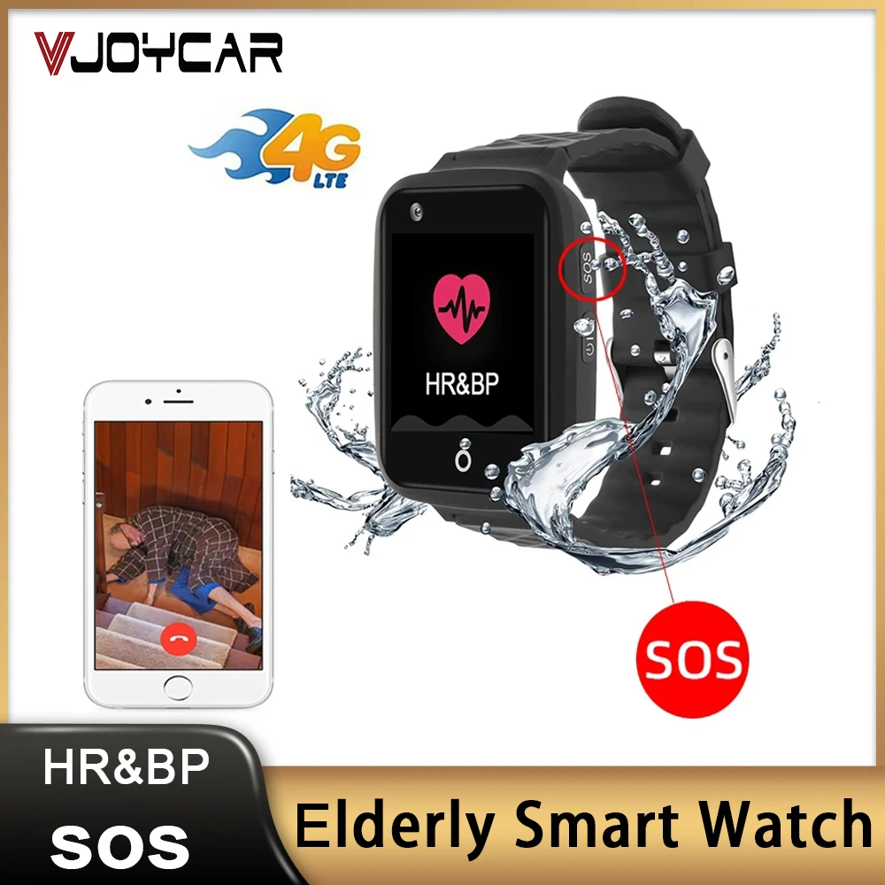 Orologio Intelligente 4G V46 Vjoy Bambini Orologi Ip67 Astuto Di Gps Con Rimuovere L'Allarme Di Sos Gps Orologio A Due Vie Di Chiamata Per Smartwatch 