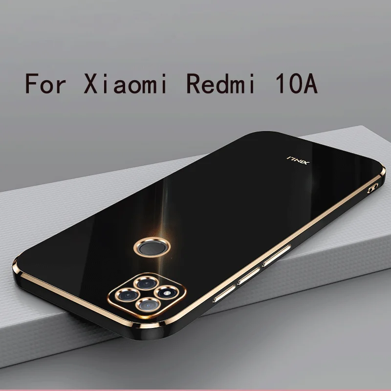 Per Xiaomi Redmi 10A Custodia Morbida In Tpu Per Xiaomi Redmi 10A Protezione Per Fotocamera Anti-Impronta Digitale