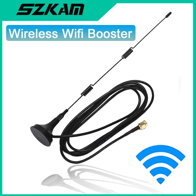 Extender Booster Wifi Wireless 4G 2.4Ghz Per Telecamera Di Sicurezza Wifi Antenna Wifi 3 Metri Antenna Estesa