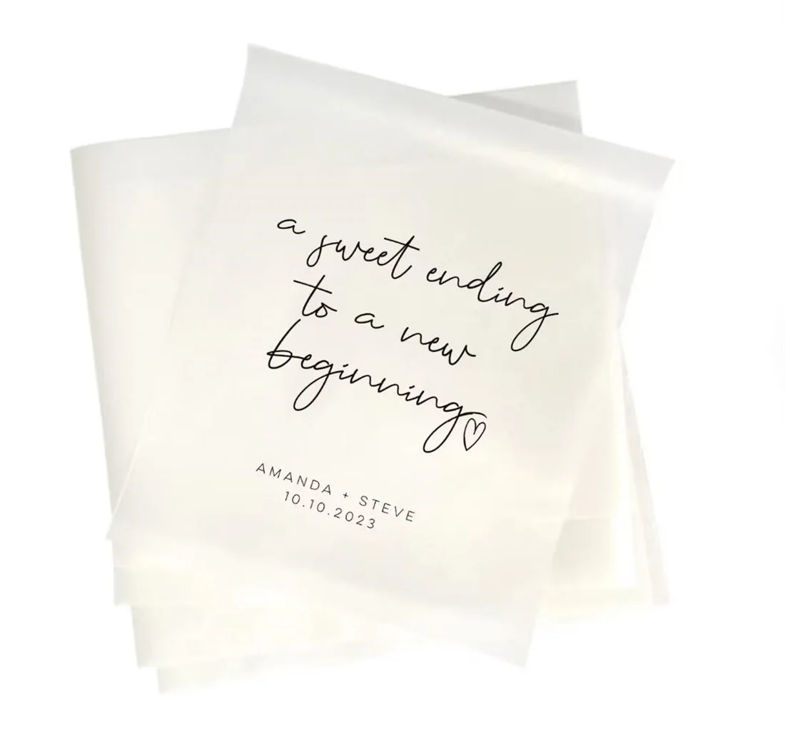 25 Pezzi Personalizzati Wedding Love Sweet Love Bag-Love Is Sweet Wedding Bags-Treat Bags-Love Is Sweet Bags-Candy Bags-Lolly Bags