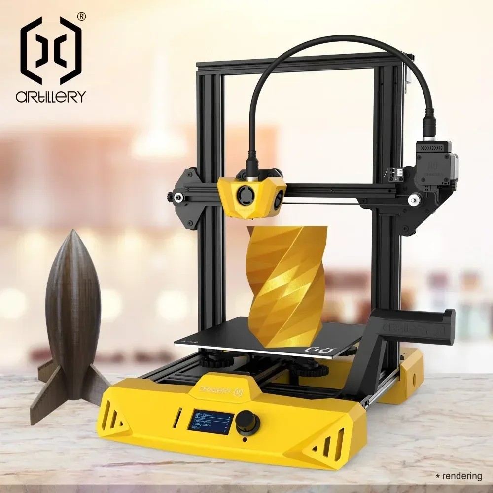 Prezzo A Buon Mercato Artiglieria Hornet Fdm Macchina Da Stampa 3D Dimensioni Di Stampa 220*220*250Mm 3D Stampante Intelligente Filamento Stampante 3D