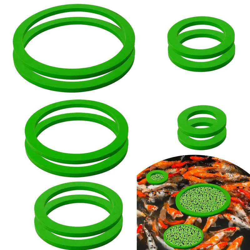 Anello Galleggiante Per Acquario 10 Pezzi Acquario Pianta Galleggiante Corral Round Fish Tank Recinto Per Tartarughe Pesce Rosso Peacockfish