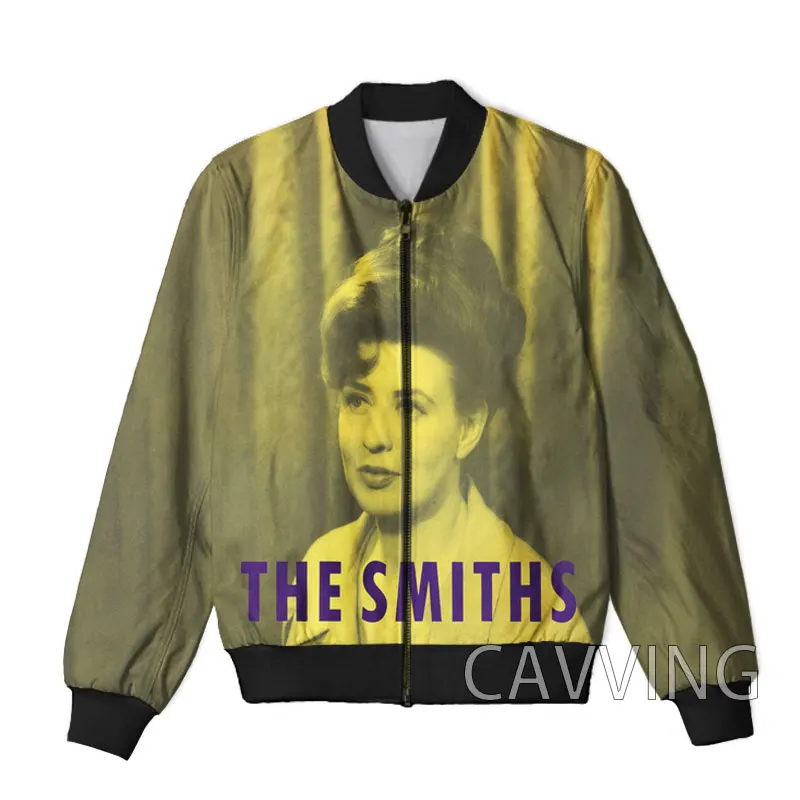 Cavving 3D Printed The Smiths Rock Zipper Bomber Jackets Uomo Soprabito Mens Coat Zip Up Giacche Per Donna/Uomo