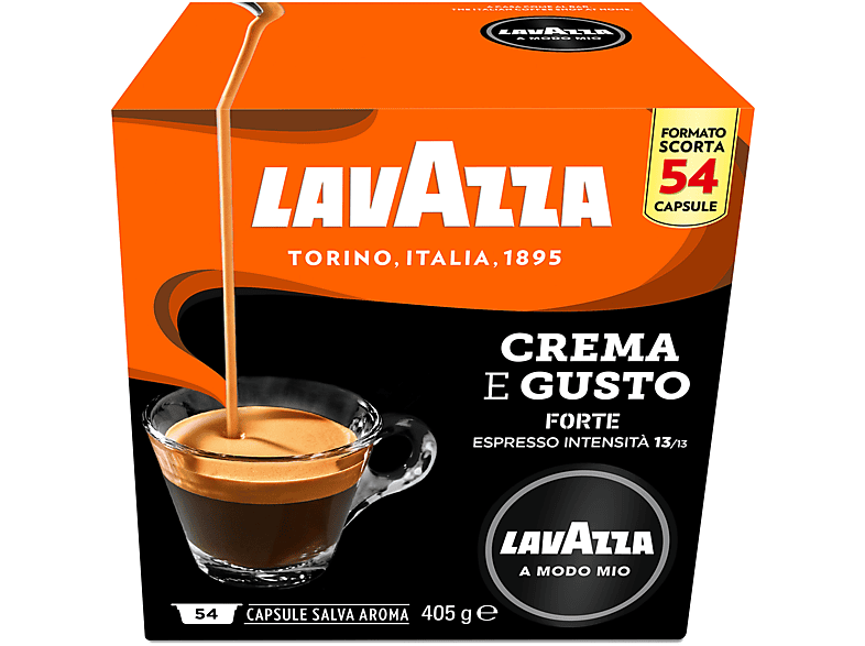Lavazza Capsule Lavazza Caffè Crema E Gusto Forte Gusto Forte 54 Caps, 0,405 Kg