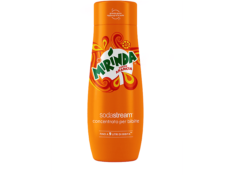Sodastream Concentrato Per La Preparazione Di Bevande Dissetanti Gassate Al Gusto Mirinda Conc. Mirinda 440 Ml, 0,63 Kg