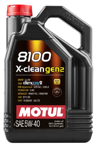 Motul 8100Xcle5W40Gen2 L5