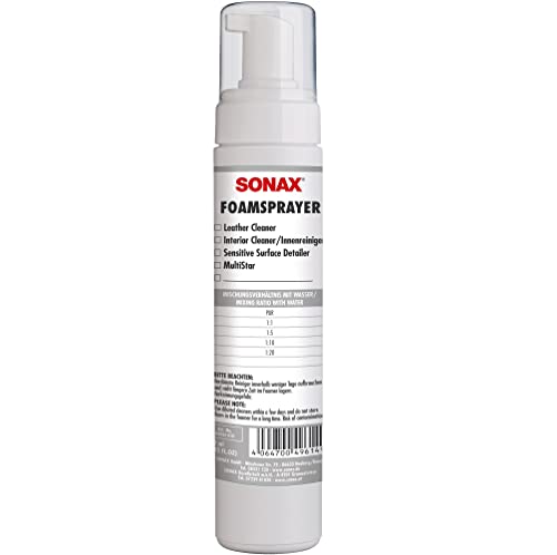 Sonax Schiuma Spray Foamsprayer (250 Ml) Produce Una Schiuma Voluminosa E Lunga. Utilizzabile All'Interno Del Veicolo | Art. 04961410