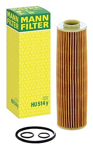 Mann-Filter Hu 514 Y Filtro Olio Set Filtro Olio Con Guarnizione / Set Di Guarnizioni – Per Auto