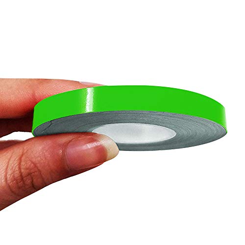 4R Quattroerre.It 10486 Trim Stripes Strisce Adesive Per Auto, Verde Kawa, 7 Mm X 10 Mt