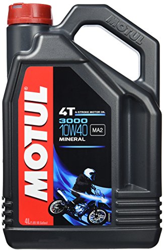 Motul 107693 3000 – 40 Olio Motore 4T, 10 W, 4 L
