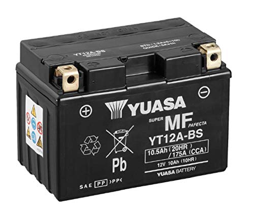 Yuasa Batteria Di Ricambio Agm Sla Yt12A-Bs 12V