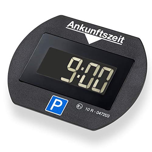 Needit Park Lite - Disco Orario Elettronico, Colore: Nero