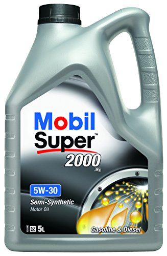 Mobil Super 2000 X1 5 W-30 Olio Motore, 5L
