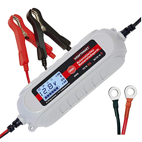 Dino Kraftpaket Caricabatterie Intelligente E Automatico Da 4 A, 6 V/12 V, Per Piombo-Acido, Gel, Start/Stop Efb, Batteria Agm | Caricabatteria Da Aut