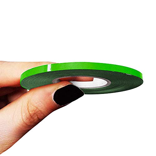 4R Quattroerre.It 10458 Trim Stripes Strisce Adesive Per Auto, Verde Kawa, 3 Mm X 10 Mt