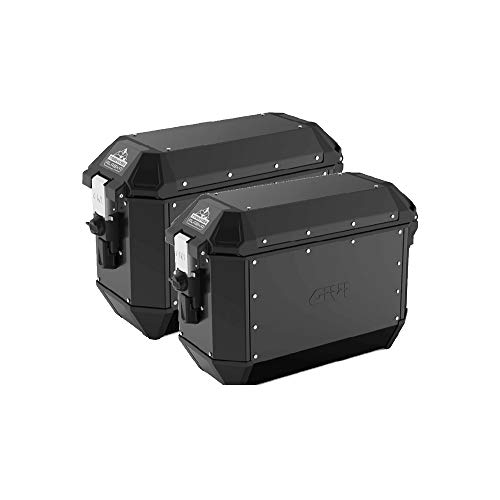 Givi Set 2Pz Trekker Laterali Alaska Lt Vern.Nero