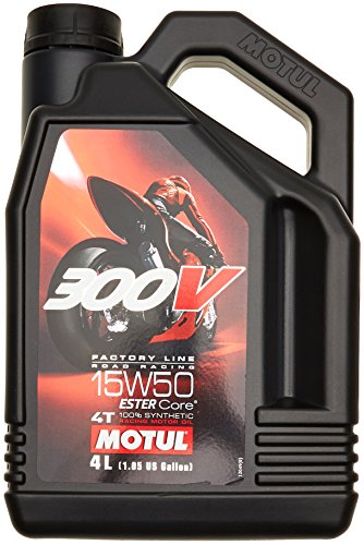 Motul S278 Olio Motore Ruota 15 W50 4T Syn 300 V Fl Road Racing 4L 104129 3374650247670
