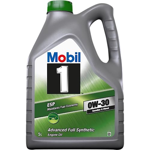 Olio Motore Mobil 1 Esp 0W-30 Advance Completamente Sintetico, 5 Litri