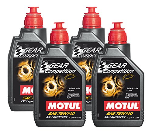 Motul Gear Competition 75W140-1 Litro,Confezione Da Litri 4