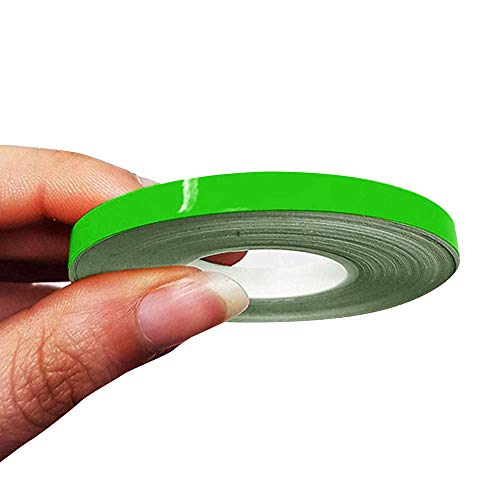 4R Quattroerre.It 10472 Trim Stripes Strisce Adesive Per Auto, Verde Kawa, 5 Mm X 10 Mt