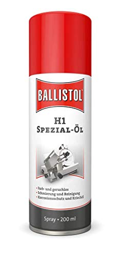 Ballistol 82171 H1 Foodstuff Oil Spray, 200 Ml