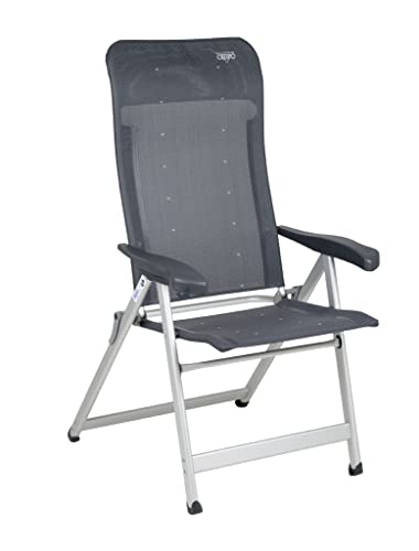 Crespo, Sedia Pieghevole, ‎Al/237-M, Grigio Antracite