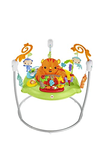 Fisher-Price Centro Attività Amici Della Foresta, Con Musica E Luci, Giocattolo Per Bambini 6+Mesi, Chm91