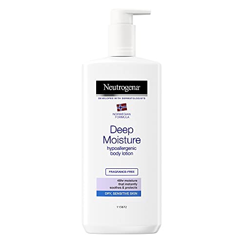 Neutrogena - Norwegian Formula - Loción Corporal, Hidratación Profunda Para Piel Seca Y Sensible Ml (El Embalaje Puede Variar), Sin Fragancia, 400 Mil