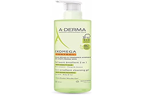 Aderma Exomega Gel Emoliente 2 En 1 500M
